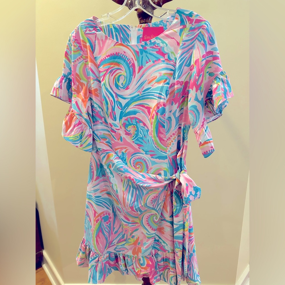 🎀Lilly Pulitzer side tie dress